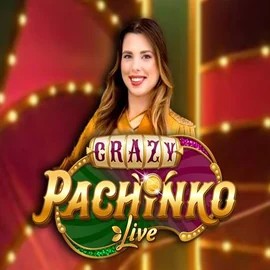 Live Casino logo of Crazy Pachinko from Evolution at Fgfox Casino
