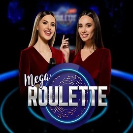 Mega Roulette slot visual from Pragmatic Play available on fgfoxscasino.nl