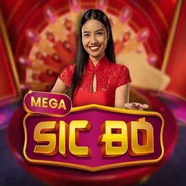 Mega Sic Bo online game logo by Pragmatic Play on fgfoxscasino.nl