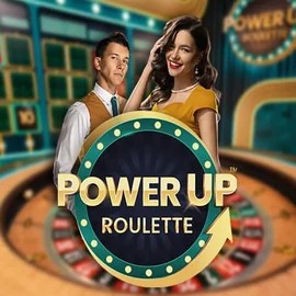 PowerUP Roulette logo – Live Casino by Pragmatic Play at Fgfox Casino