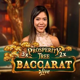 Prosperity Tree Baccarat slot logo by Evolution at Fgfox Casino
