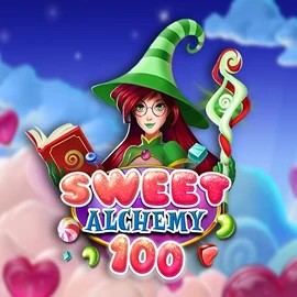 Sweet Alchemy 100 online game logo by Play'n GO on fgfoxscasino.nl